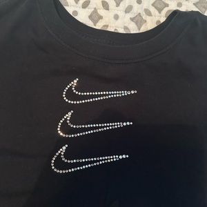 Like New - Nike Diamond Check Crop Top (S)